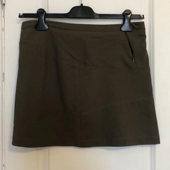 Outdoor Research Expressa skort exercise skirt tennis hiking green khaki - Picture 10 of 11